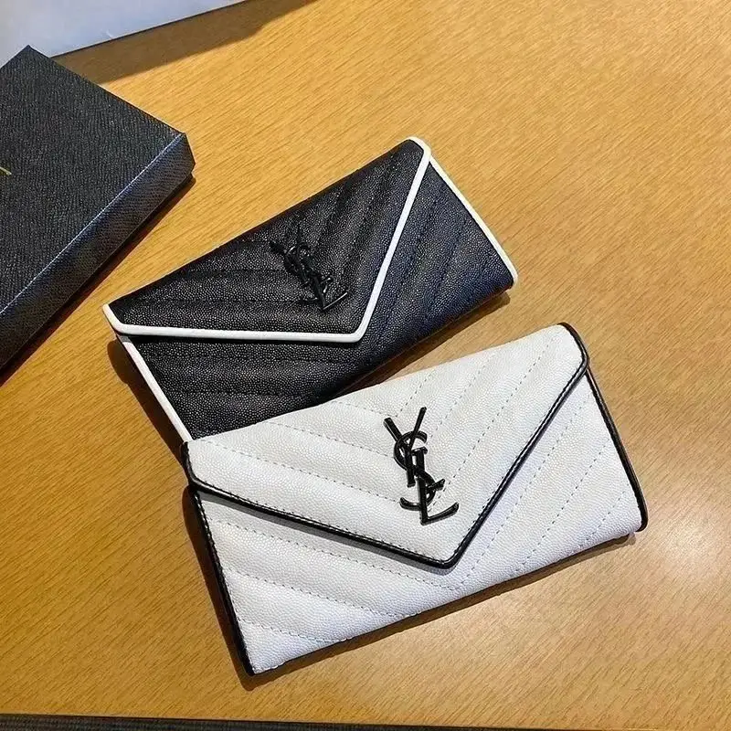 Yves Saint Laurent Loulou Wallet 3 · YSL 1:1 rep bag from $34 · DHL from Guangzhou, China