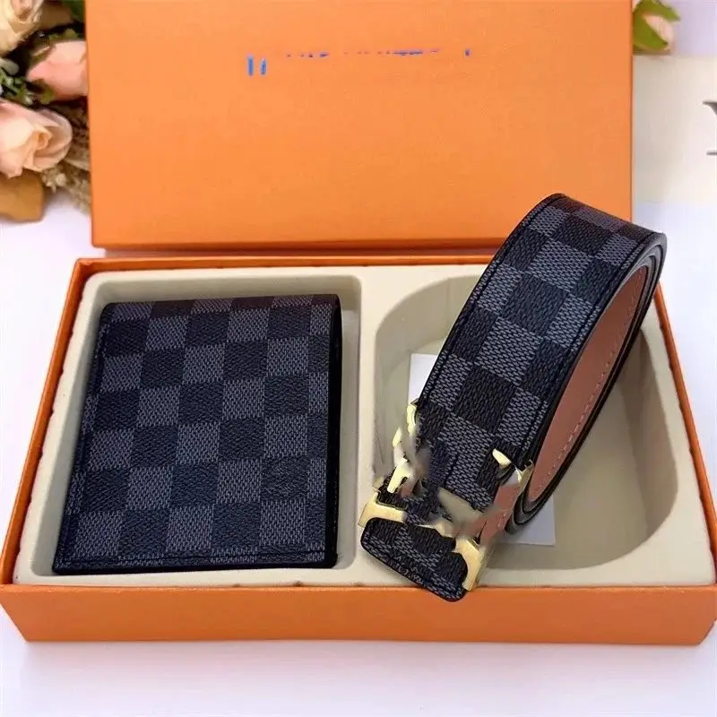 Burberry Check / Hermès H / Louis Vuitton Monogram & Damier / Gucci GG Supreme Belt & Wallet Set 4 · Hermès 1:1 rep bag specialty batch · DHL from Guangzhou, China