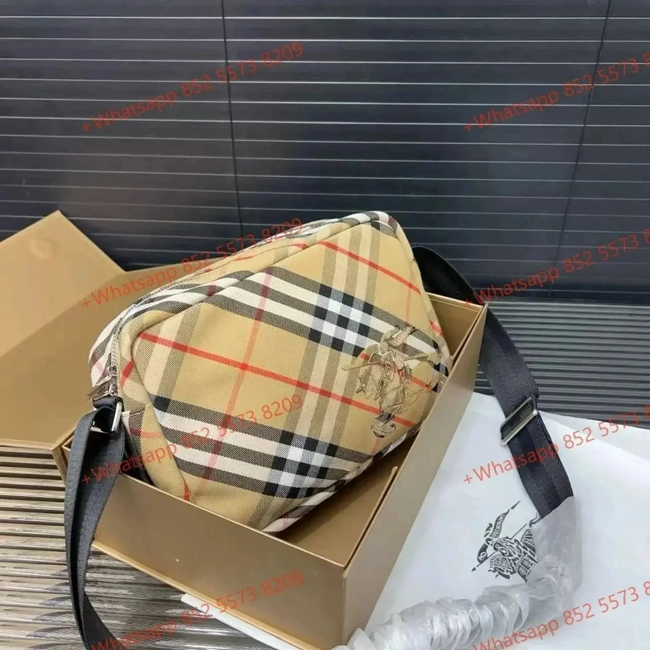 Burberry Vintage Check Bag 7