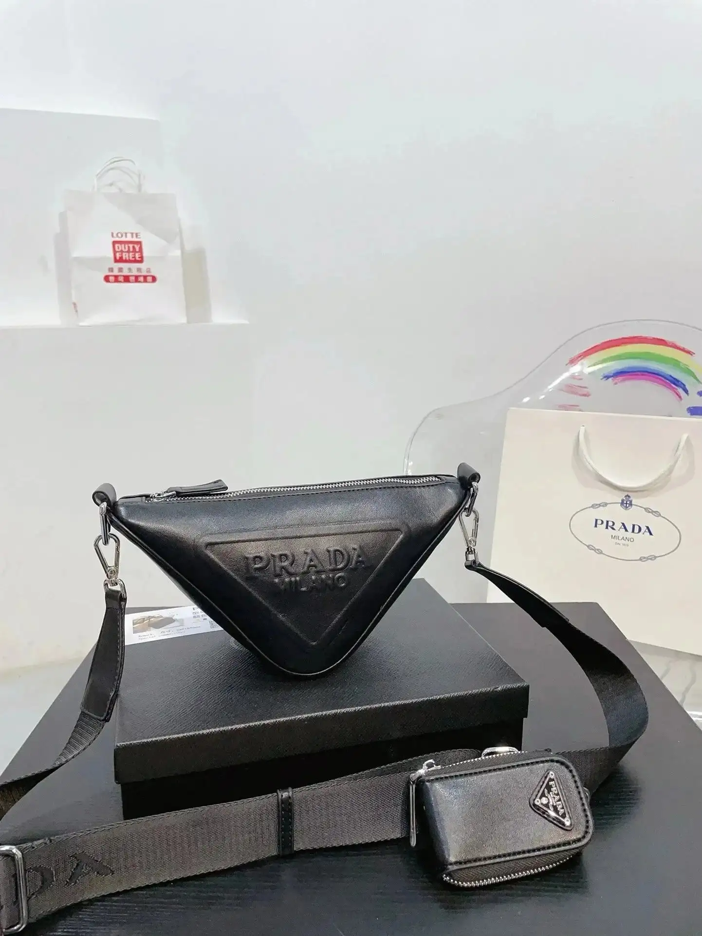 Prada Re-Edition 2005 Nylon Hobo Bag 7
