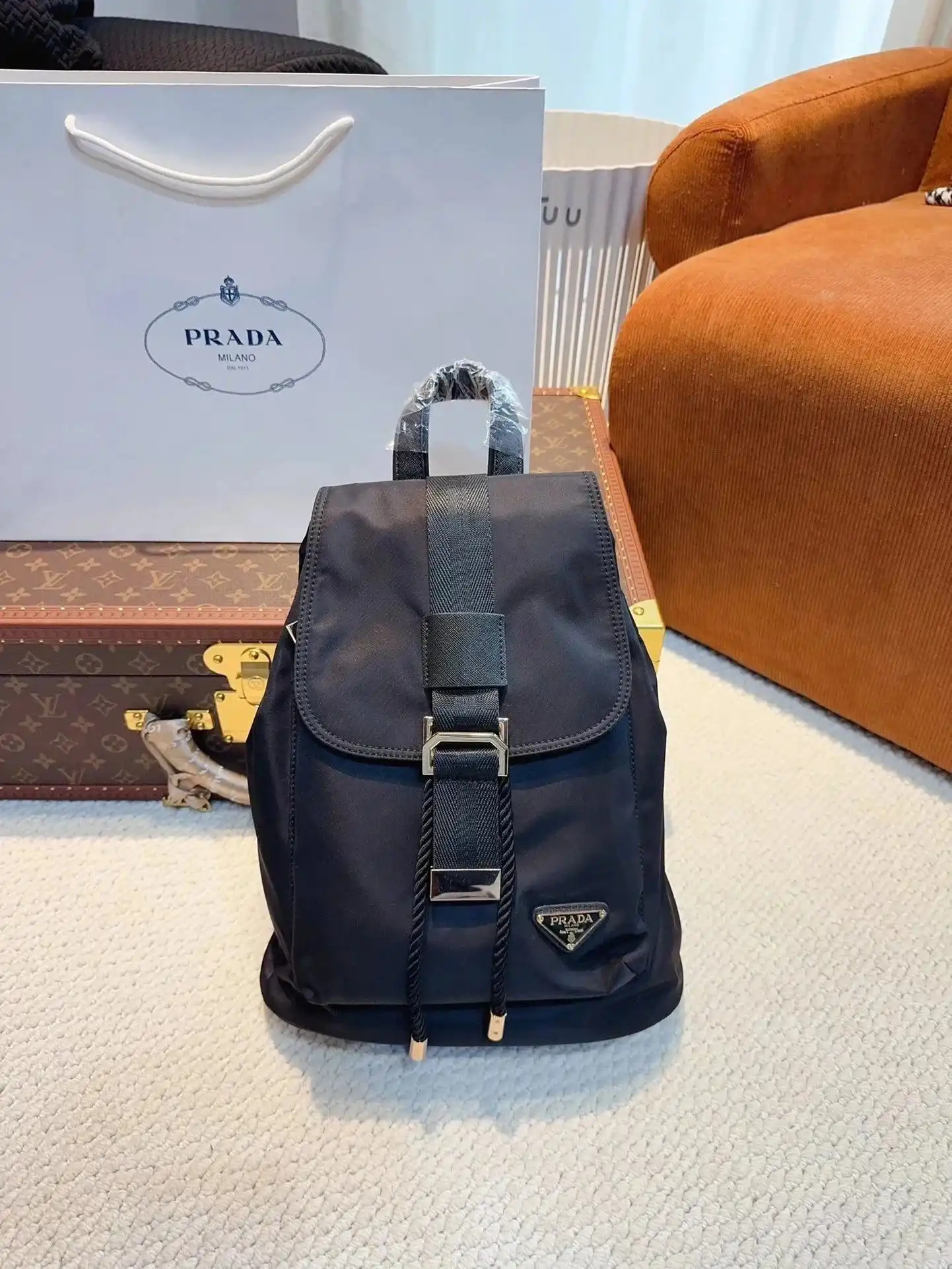 Prada Re-Nylon Backpack 5 — Prada 1:1 rep bag from $29 · DHL from Guangzhou, China