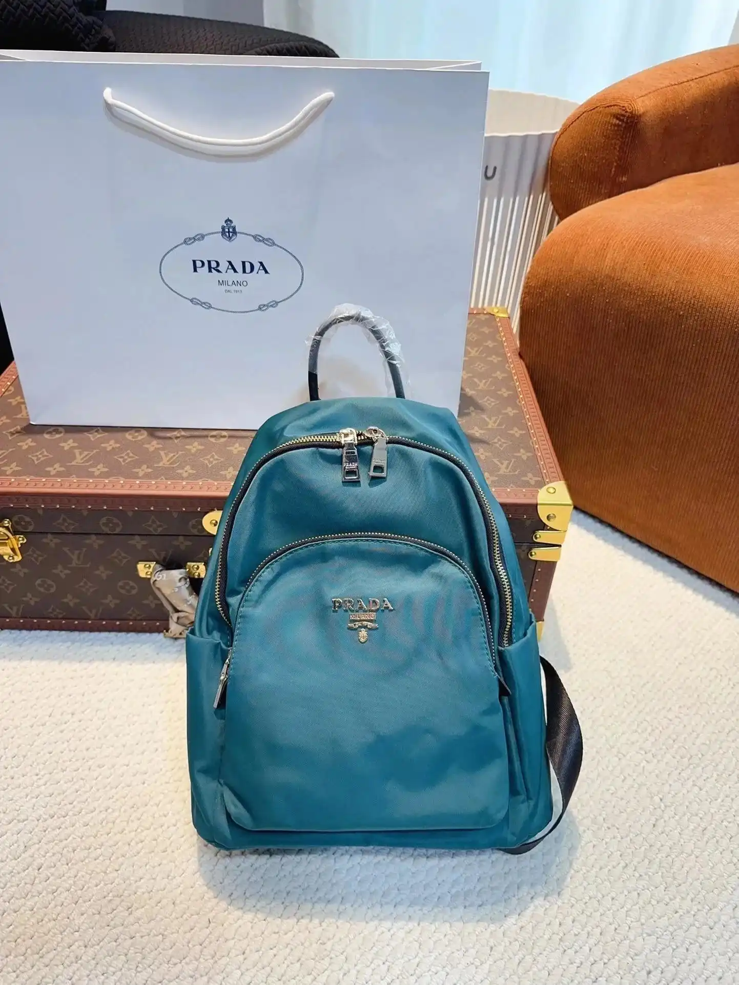 Prada Re-Nylon Backpack 8 · Prada 1:1 rep bag from $29 · DHL from Guangzhou, China