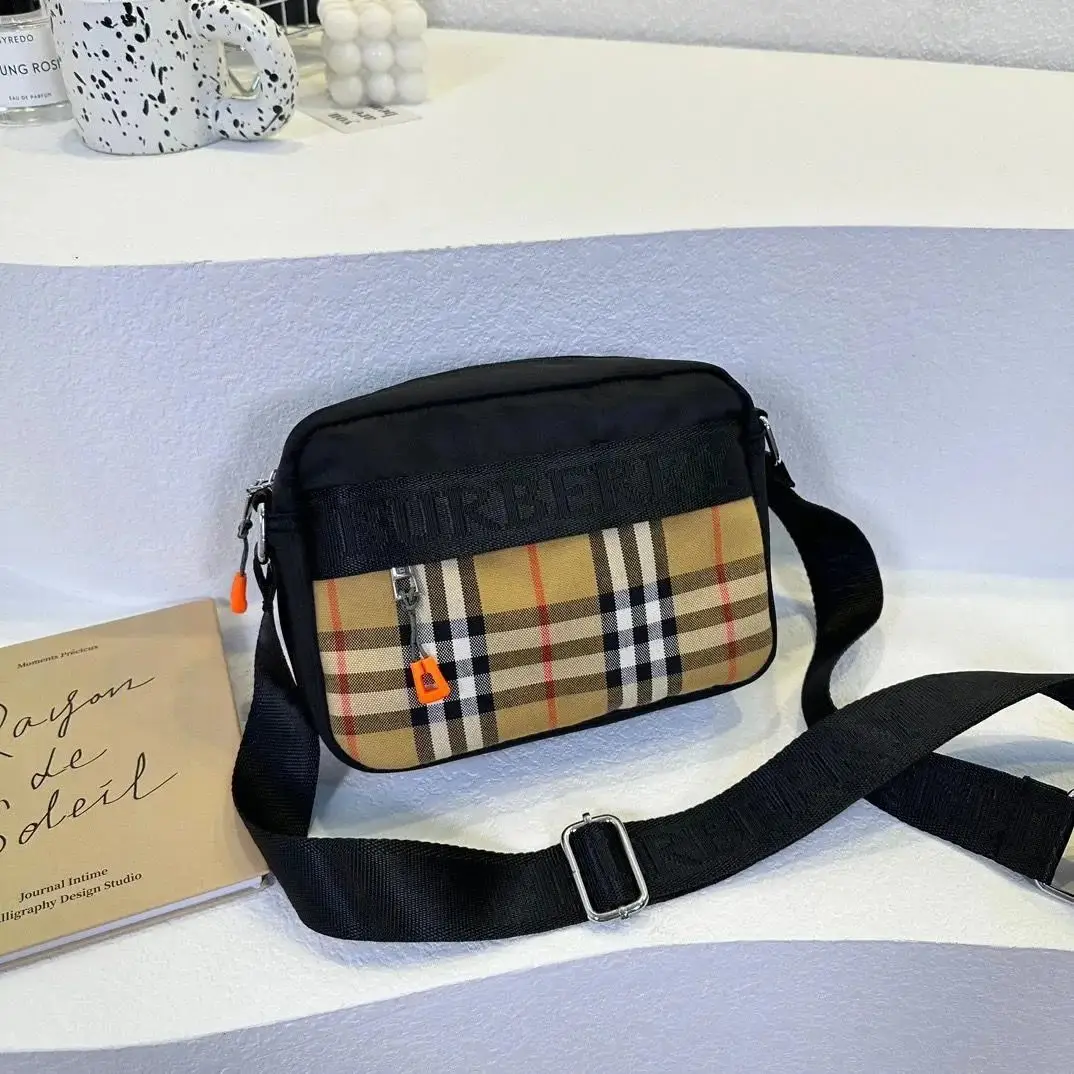 Burberry Vintage Check Messenger Bag 3 — Burberry 1:1 rep bag from $63 · DHL from Guangzhou, China