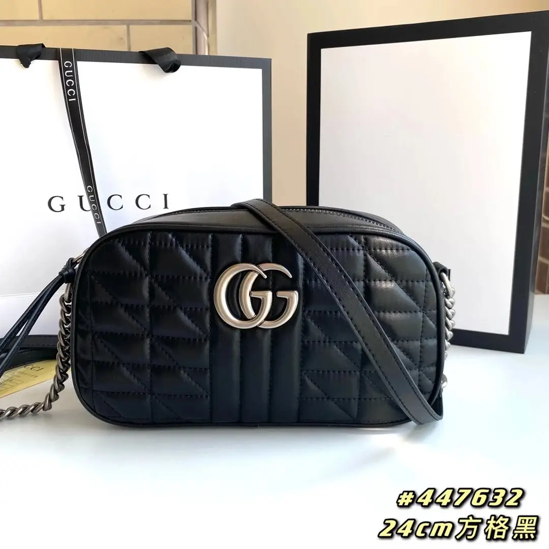 Gucci GG Marmont Quilted Shoulder Bag 8 · Gucci 1:1 rep bag from $61 · DHL from Guangzhou, China