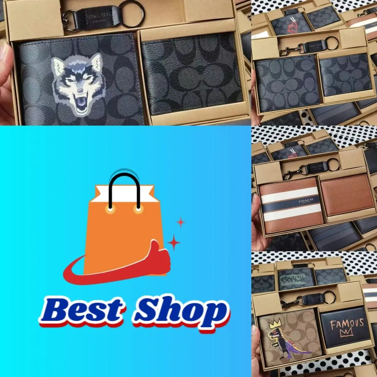 Coach Wallets · Coach 1:1 rep bag from $36 · DHL from Guangzhou, China