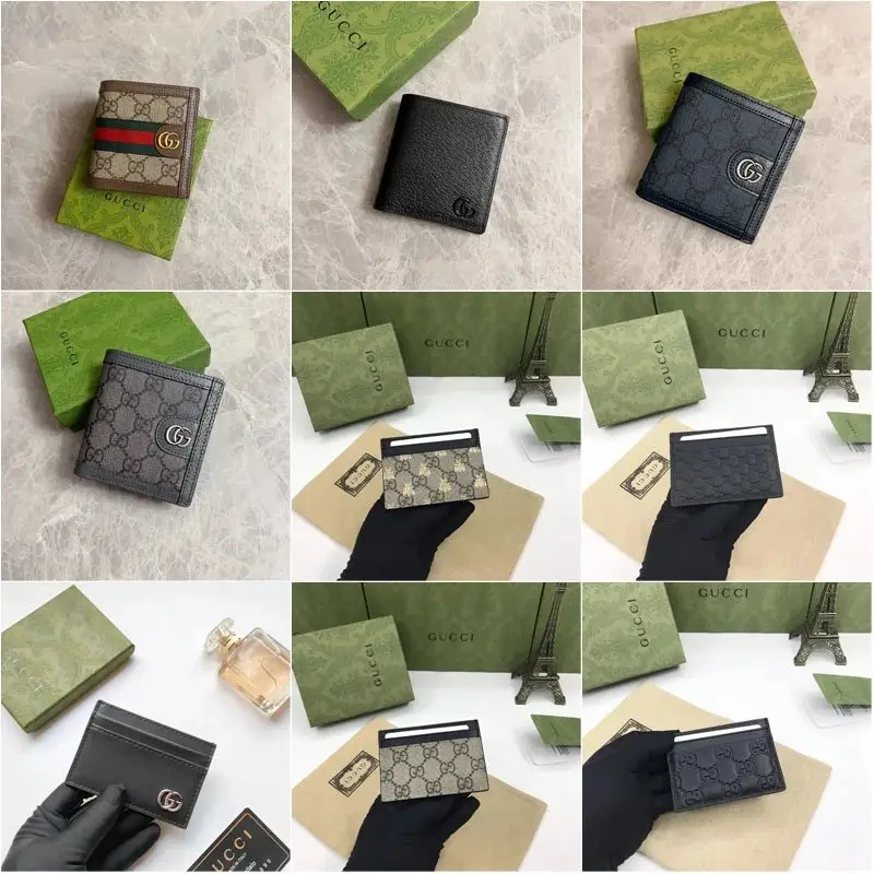Gucci Short Wallet · Gucci 1:1 rep bag from $61 · DHL from Guangzhou, China