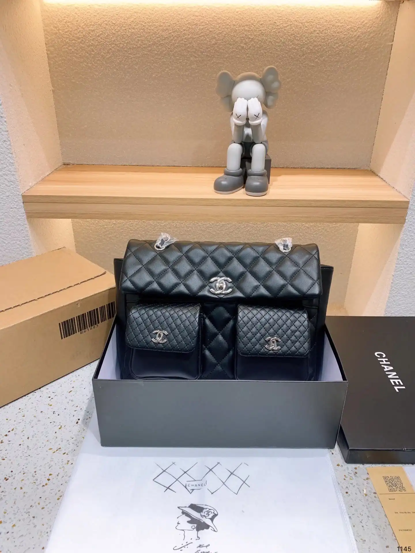 Chanel Duffle Bag 3 — Chanel 1:1 rep bag from $97 · DHL from Guangzhou, China