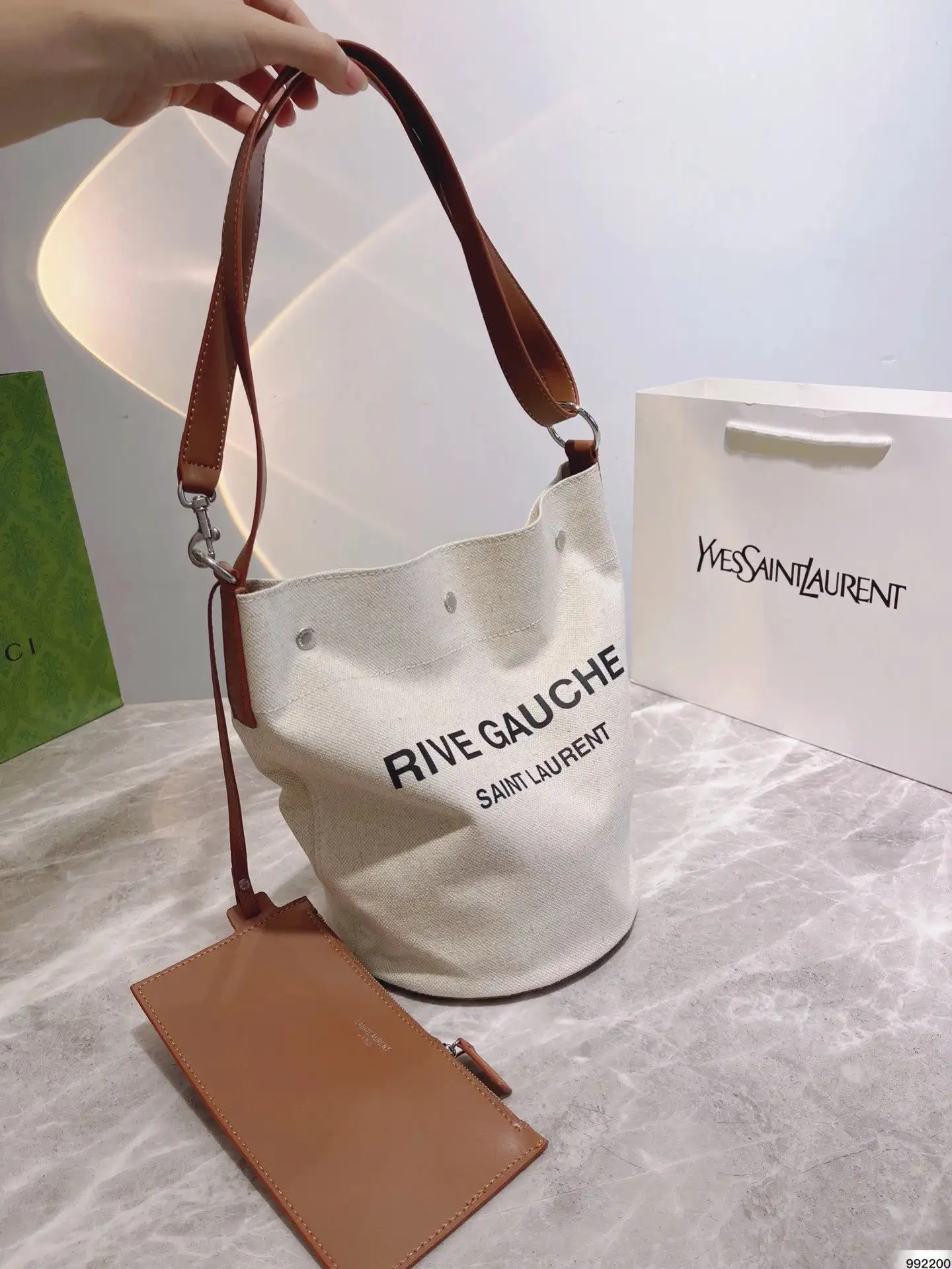Saint Laurent Bucket Bag 4 — YSL 1:1 rep bag from $34 · DHL from Guangzhou, China