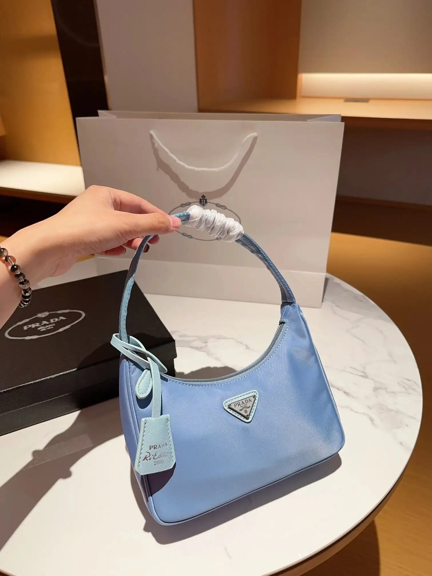 Prada Underarm Bag 7 — Prada 1:1 rep bag from $29 · DHL from Guangzhou, China